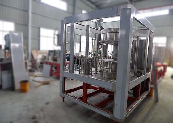 Yüksek Doğru Maden Suyu Şişesi Dolum Makinesi, Otomatik Gazlı İçecek Şişeleme Makinesi Tedarikçi