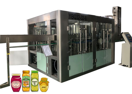 PLC Kontrol Gazlı Meşrubat Dolum Makinesi / Saf Su Dolum Ve Kapama Makinesi Tedarikçi