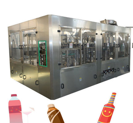 Yüksek Hızlı Gazlı Soda Dolum Makinesi / Gazlı İçecek Şişeleme Makinesi Tedarikçi