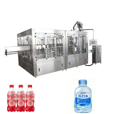 Gazlı Su / Soda Suyu için Otomatik Gazlı İçecek Şişeleme Ekipmanları Tedarikçi