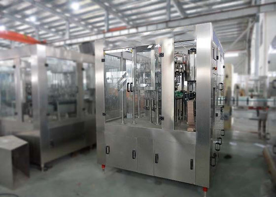 Gazlı Alkolsüz İçecek Şişeleme Makinesi, Küçük Gazlı İçecek Dolum Makinesi Tedarikçi