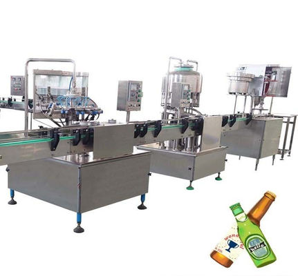SS304 Gazlı İçecek Dolum Makinesi, Splity Tpe Küçük Bira Dolum Makinesi Tedarikçi