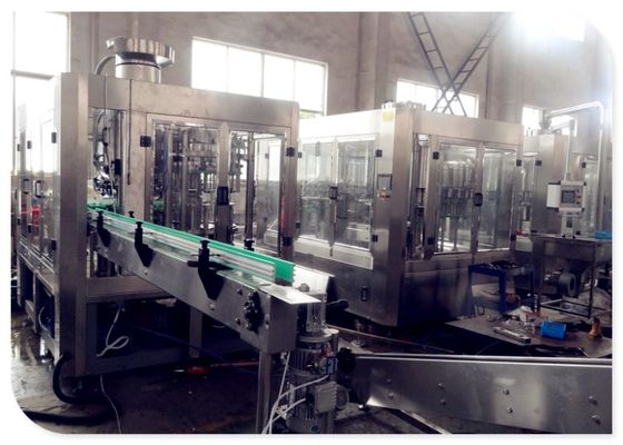 Yüksek Hızlı Monoblok Sıvı Dolum Makinesi, Maden Suyu Şişeleme Makinesi Tedarikçi